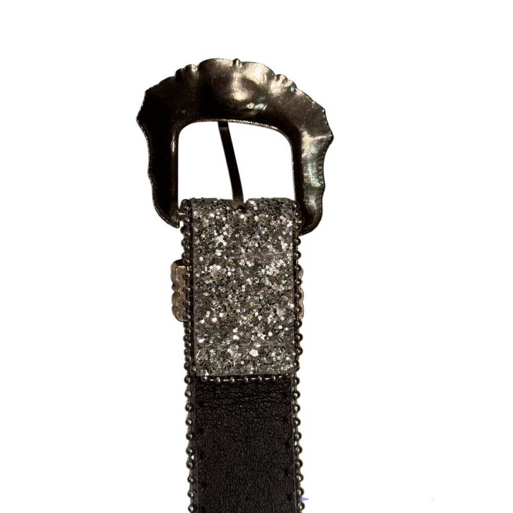 Buckle Glitz Rhinestone Belt - Picture 12 of 16